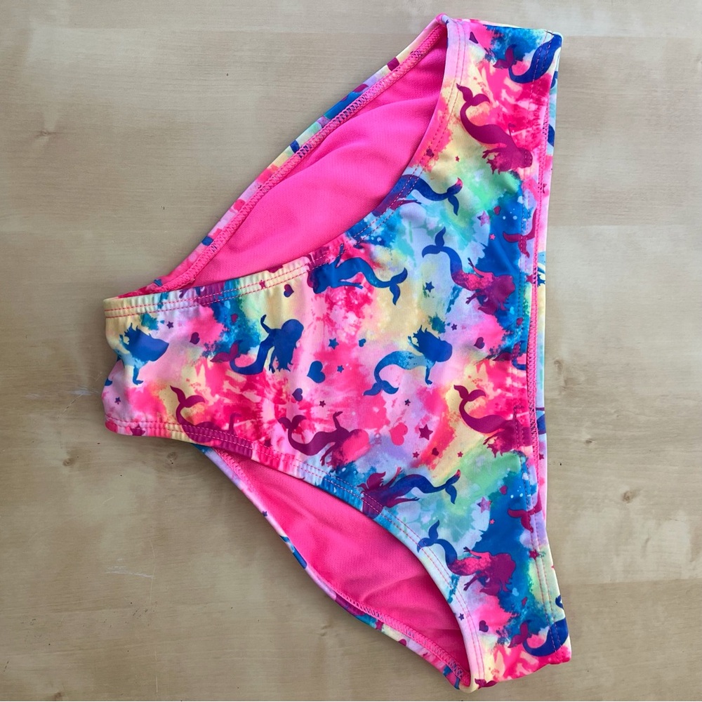 Wonder nation girls bathing suit bottoms mermaid